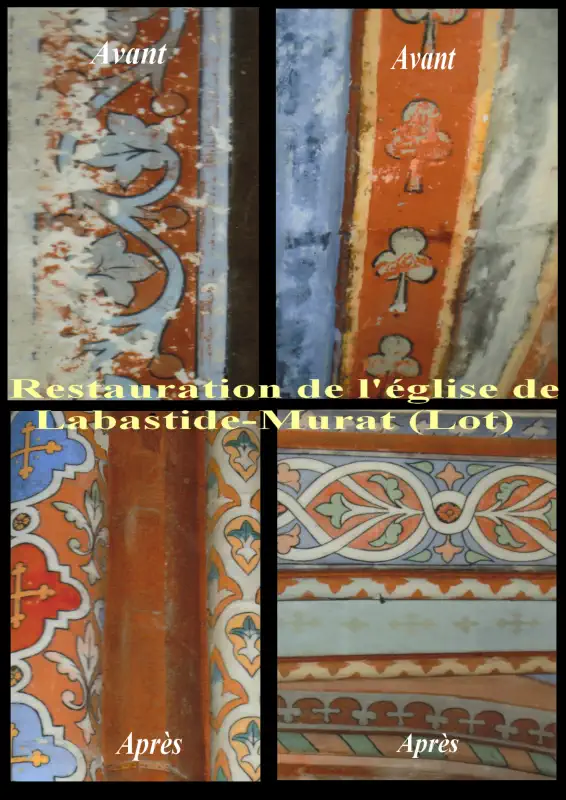 Restauration de l’église de Labastide-Murat Restauration de l'église de Labastide-Murat