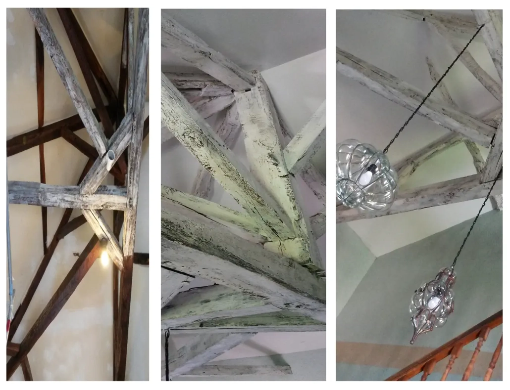 Cerusage d'une charpente Cerusage d'une charpente