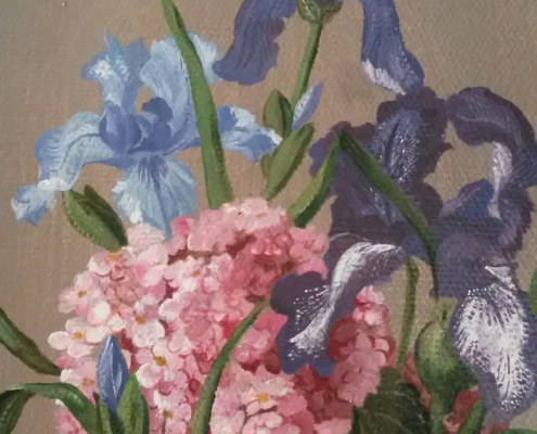 Cours de peinture de Fleurs à Figeac