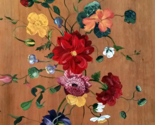 Cours de peinture de Fleurs à Figeac