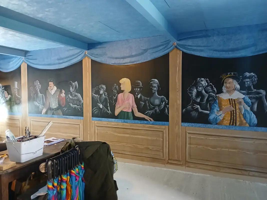 Décor de plateau de Théâtre Décor de plateau de Théâtre