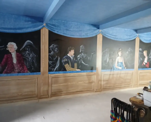 Décor de plateau de Théâtre