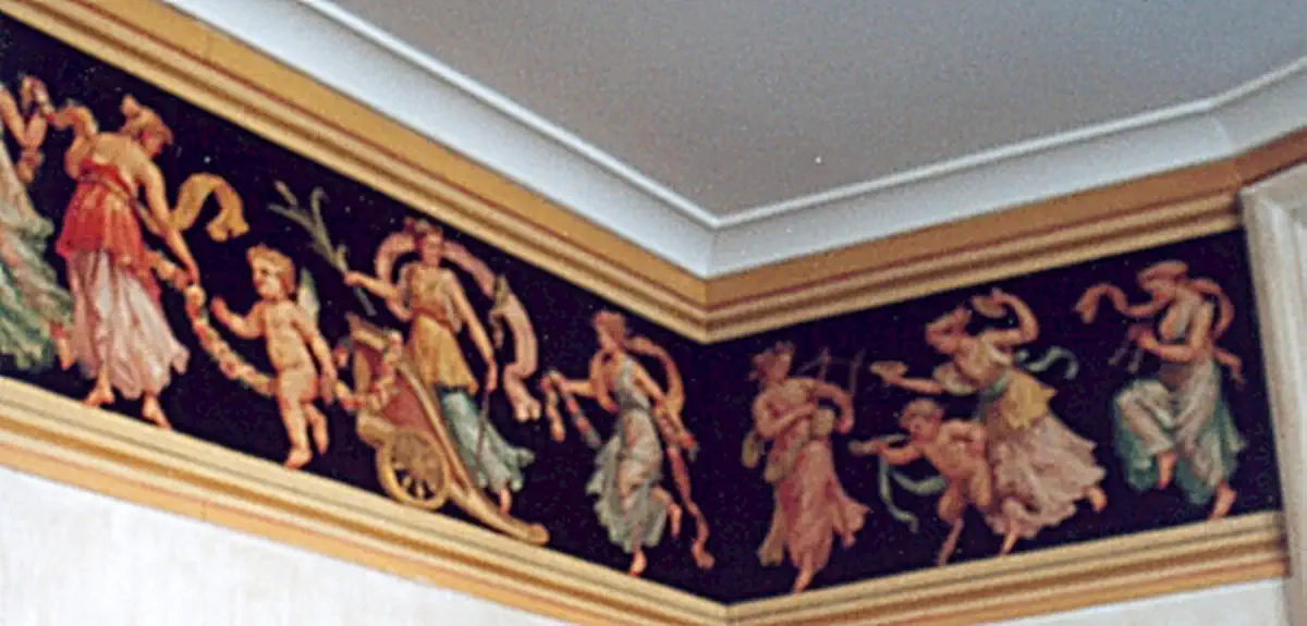 Frise style pompéien Frise style pompéien