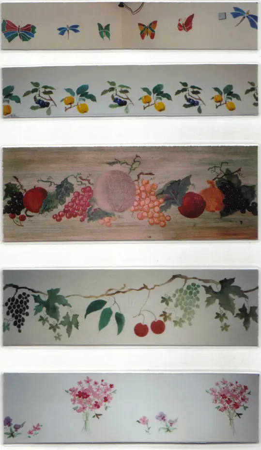 Frises pochoir Frises pochoir