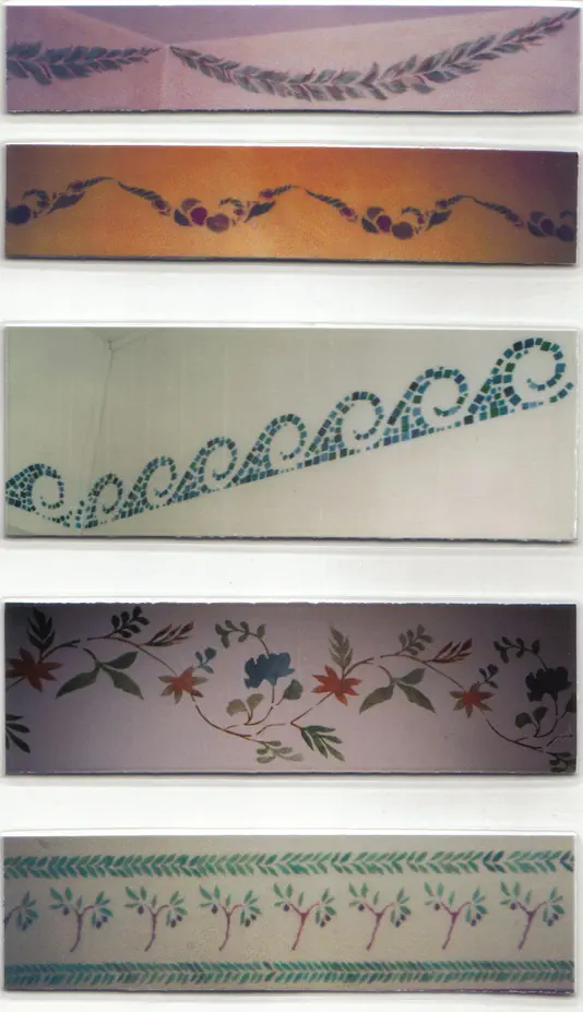 Frises pochoir Frises pochoir