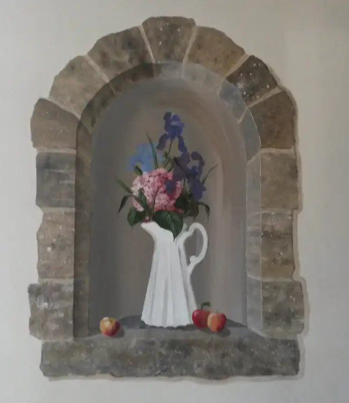 Niche en Trompe-l’œil Niche en Trompe-l’œil