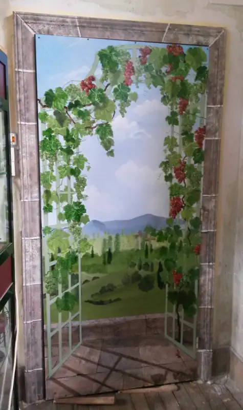 Panoramique sur porte Panoramique sur porte