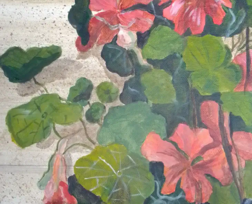 Cours de peinture de Fleurs à Figeac